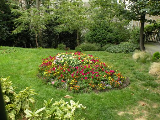  parterre de fleurs, Passy